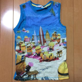 エイチアンドエム(H&M)の値下げ⋆120cm H&M ミニオン タンクトップ(Tシャツ/カットソー)