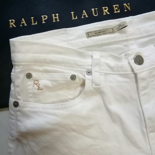 ラルフローレン(Ralph Lauren)のRALPH LAUREN  スキニーホワイトデニム【28インチ】(デニム/ジーンズ)
