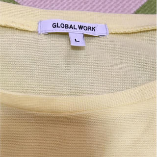 グローバルワーク(GLOBAL WORK)のグローバルワーク カットソー L(カットソー(半袖/袖なし))