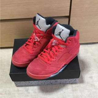 ナイキ(NIKE)のNIKE AIR JORDAN 5 RED(スニーカー)