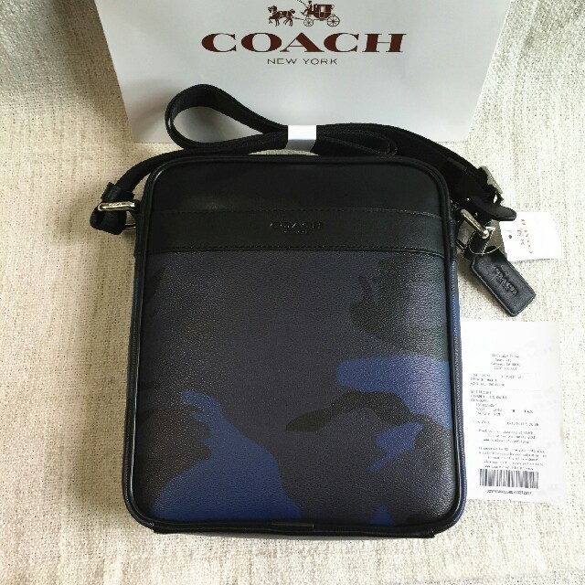 COACHバッグ コーチショルダーバッグ F57564 カモフラ迷彩メンズ用 | フリマアプリ ラクマ