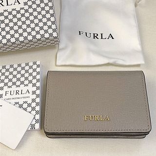 フルラ(Furla)の新品 フルラ 名刺入れ カードケース サッビアグレー(名刺入れ/定期入れ)