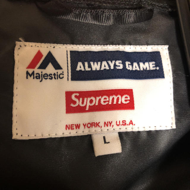 supreme ヤンキース コーチジャケット