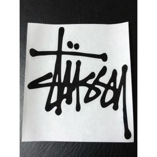 ステューシー(STUSSY)の《新品》STUSSY 黒文字 カッティングシート(車外アクセサリ)