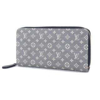 ルイヴィトン(LOUIS VUITTON)のルイヴィトン 長財布 ジッピー  青 デニム(長財布)