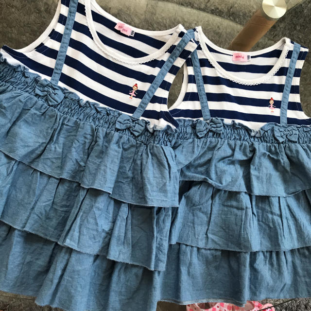 mikihouse(ミキハウス)のB-君様専用 キッズ/ベビー/マタニティのキッズ服女の子用(90cm~)(水着)の商品写真