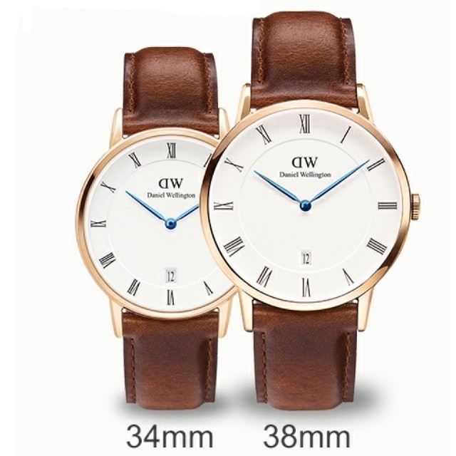 Daniel Wellington(ダニエルウェリントン)の大人気！ ダニエルウェリントン ペアウォッチ 1100DW 1130DW レディースのファッション小物(腕時計)の商品写真