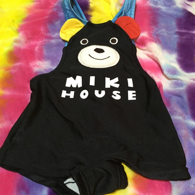 mikihouse(ミキハウス)のミキハウスくまたん水着  70 キッズ/ベビー/マタニティのベビー服(~85cm)(水着)の商品写真