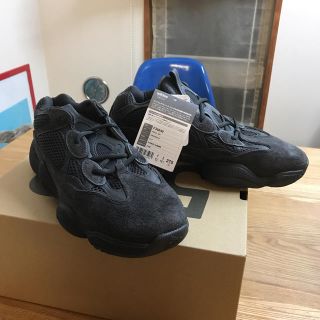 アディダス(adidas)のYEEZY 500 black 27.5cm(スニーカー)