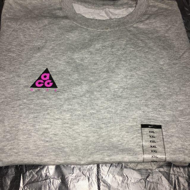 NIKE - NIKE ナイキ ACG Tシャツ グレー XXLサイズ の通販 by NIKE - NIKE ナイキ ACG Tシャツ グレー XXLサイズ の通販 by