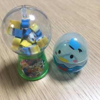 ドナルドダック(ドナルドダック)のディズニー ドナルド エッグ 消しゴムガチャ(キャラクターグッズ)