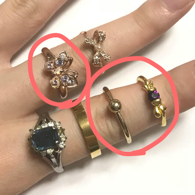 みぃこ様 レディースのアクセサリー(リング(指輪))の商品写真