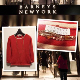 バーニーズニューヨーク(BARNEYS NEW YORK)のBARNEYS♡アンゴラシルクニット(ニット/セーター)