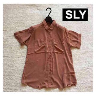 スライ(SLY)の美品★スライ★ビッグシルエットブラウス★(シャツ/ブラウス(半袖/袖なし))