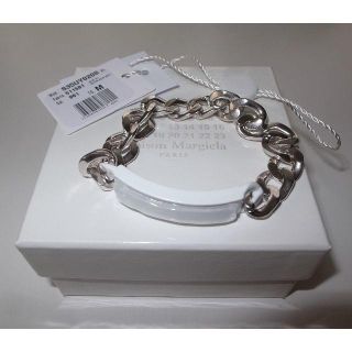 マルタンマルジェラ(Maison Martin Margiela)のmaison margiela マルジェラ■チェーン ID ブレスレット(ブレスレット)