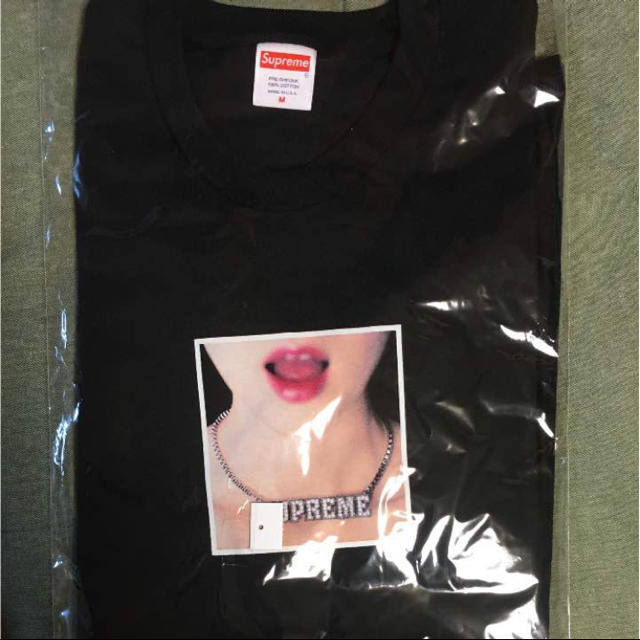 supreme 18ss Necklace Tee ネックレスT