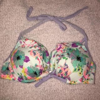 ヴィクトリアズシークレット(Victoria's Secret)のVictoria's  Secret 花柄ワイヤービキニ(水着)