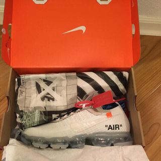 オフホワイト(OFF-WHITE)のOFF WHITE NIKE "THE TEN" vapormax (スニーカー)