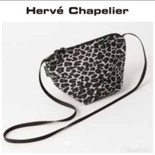 エルベシャプリエ(Herve Chapelier)の【新品】エルベシャプリエ【パンサー】グリーンレーベル別注【ミニポシェット】(ショルダーバッグ)