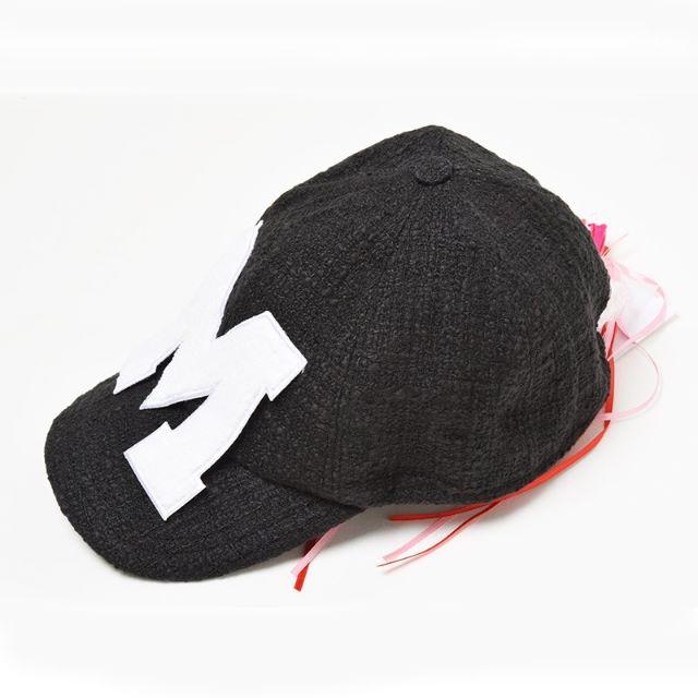 MSGM(エムエスジイエム)のMSGM  ブラック＆ピンクキャップ ２点セット レディースの帽子(キャップ)の商品写真