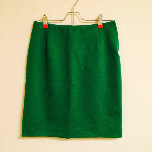 le.coeur blanc(ルクールブラン)のルクールブラン♡緑のスカート♡ レディースのスカート(ひざ丈スカート)の商品写真