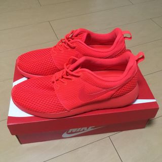 ナイキ(NIKE)のナイキ Nike ROSHE ONE SE ローシワン レッド(スニーカー)