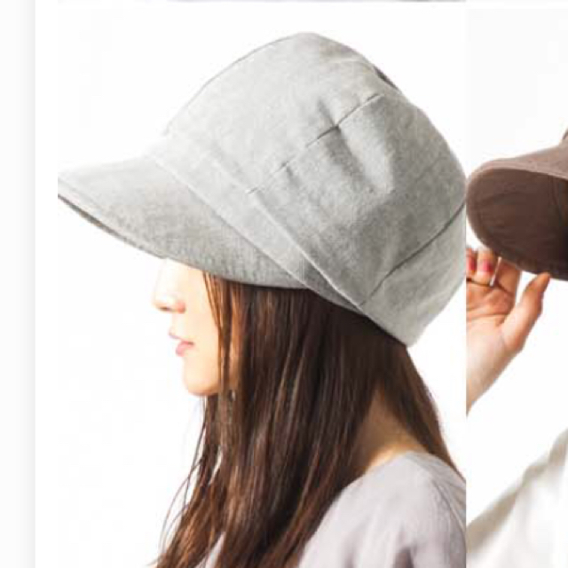 新品未使用☆高UVカット率☆キャスケット レディースの帽子(キャスケット)の商品写真