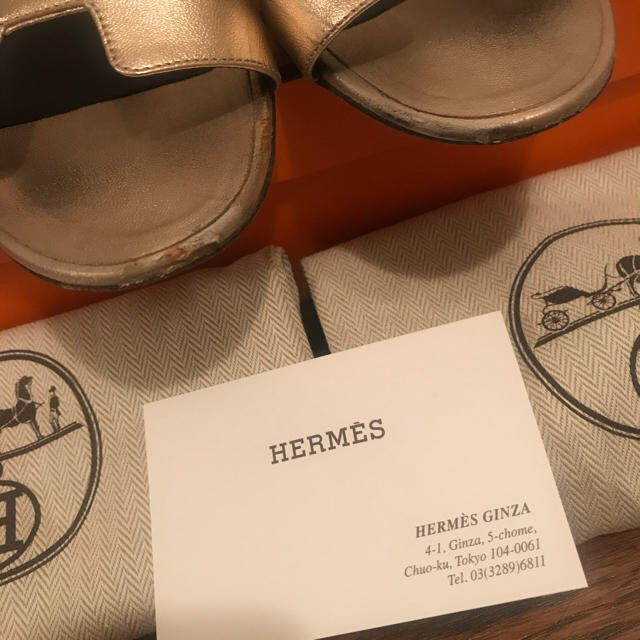 Hermes(エルメス)のエルメス オアシス サンダル 37.5 レディースの靴/シューズ(サンダル)の商品写真