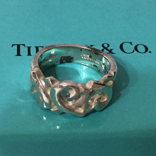 ティファニー(Tiffany & Co.)のティファニー TIFFANY&Co. ラビングハートリング 10号(リング(指輪))