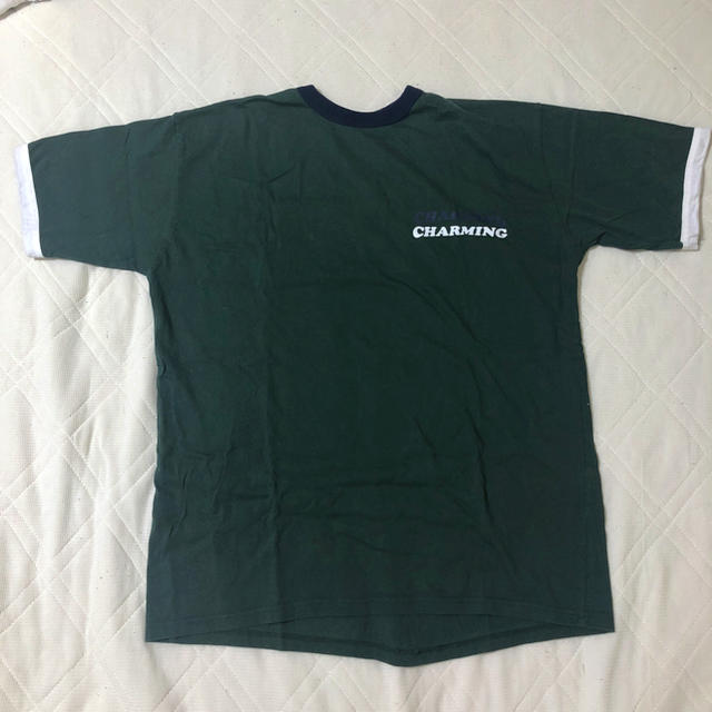 ラウンドネックロゴTシャツ 韓国 レディースのトップス(Tシャツ(半袖/袖なし))の商品写真