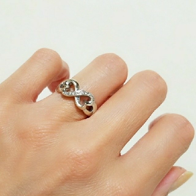 Tiffany & Co. - ティファニー ダブルラビングハート ダイヤ リング