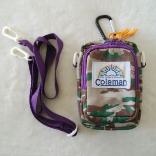 コールマン(Coleman)のコールマン Coleman ショルダーポーチ 迷彩柄(登山用品)