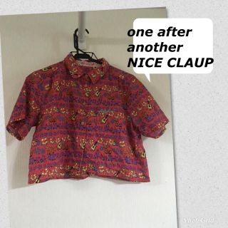 ワンアフターアナザーナイスクラップ(one after another NICE CLAUP)のワンアフターアナザーナイスクラップ ショート半袖シャツ ハワイアン150 160(シャツ/ブラウス(半袖/袖なし))