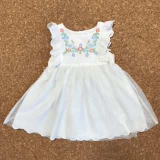 ベビーギャップ(babyGAP)のbaby gap♡刺繍ワンピース(ワンピース)