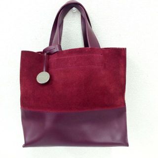 フルラ(Furla)のフルラ スエードレザーハンドバッグ(ハンドバッグ)