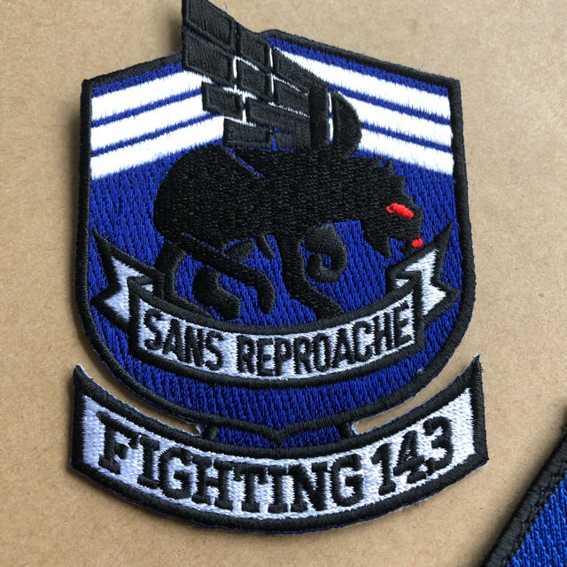 アメリカ海軍 VFA-143 PUKIN DOGS ワッペン パッチ セットの通販 アメリカ海軍 VFA-143 PUKIN DOGS ワッペン パッチ セットの通販