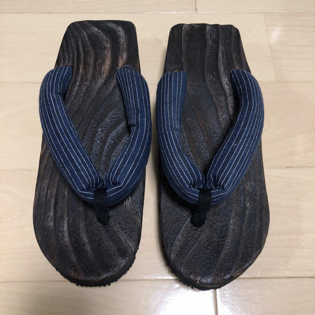 Needles(ニードルス)の【専用】NEEDLES ニードルス ネペンテスGETA SANDALES 下駄 メンズの靴/シューズ(下駄/草履)の商品写真