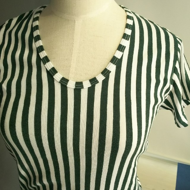 TOGA(トーガ)の連休SALE!!!TOGA ストライプ Tシャツ レディースのトップス(Tシャツ(半袖/袖なし))の商品写真