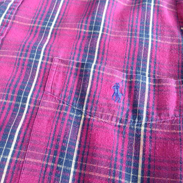 Ralph Lauren(ラルフローレン)のチェックワンピース レディースのトップス(シャツ/ブラウス(半袖/袖なし))の商品写真