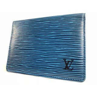 ルイヴィトン(LOUIS VUITTON)の良好！ルイヴィトン Louis Vuitton エピ パスケース SP0966(名刺入れ/定期入れ)