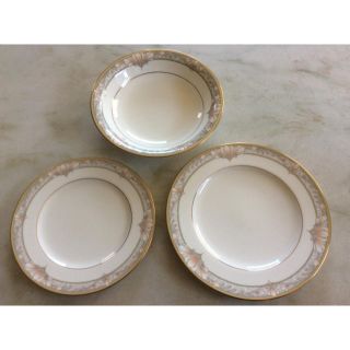 ノリタケ(Noritake)のノリタケ  シャーロット  プレート、スープ皿16枚(食器)