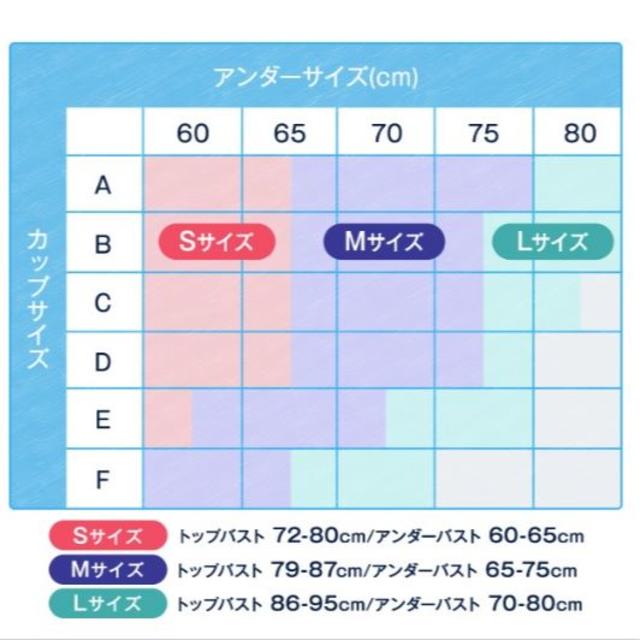 viageビューティアップナイトブラ　Lパープル　【新品未使用】 レディースの下着/アンダーウェア(ブラ)の商品写真