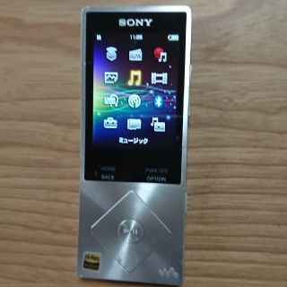 ウォークマン(WALKMAN)のウォークマンAシリーズ「A25HN」シルバー16G(ポータブルプレーヤー)