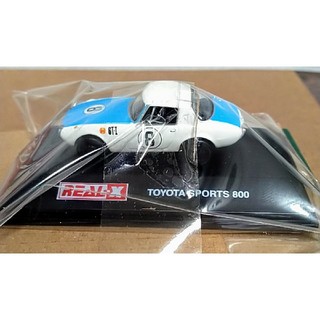 トヨタ(トヨタ)の新品未使用 REAL-X トヨタ スポーツ 800 ブルー No.8(ミニカー)