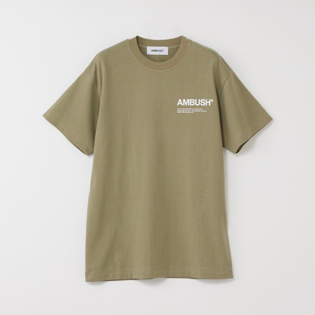 AMBUSH(アンブッシュ)のAMBUSH 18aw tシャツ オリーブ メンズのトップス(Tシャツ/カットソー(半袖/袖なし))の商品写真