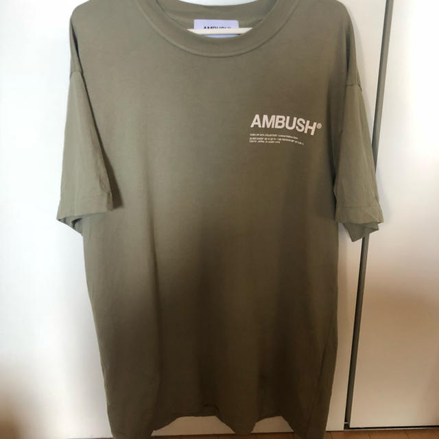 AMBUSH(アンブッシュ)のAMBUSH 18aw tシャツ オリーブ メンズのトップス(Tシャツ/カットソー(半袖/袖なし))の商品写真