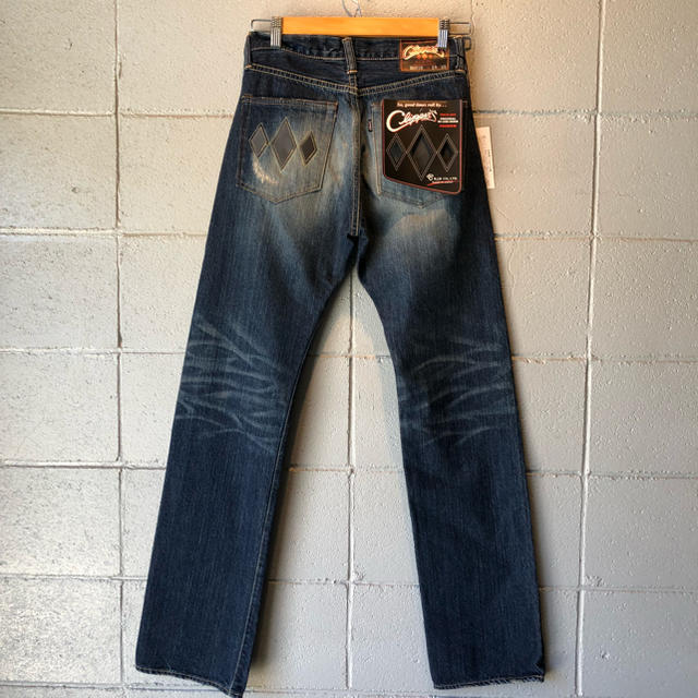 THE FLAT HEAD - R.J.B D101R デニム ダメージ加工 ジーンズ の THE FLAT HEAD - R.J.B D101R デニム ダメージ加工 ジーンズ の