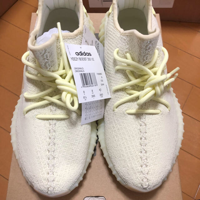 adidas(アディダス)のYeezy boost 350v2 butter  26.5cm メンズの靴/シューズ(スニーカー)の商品写真