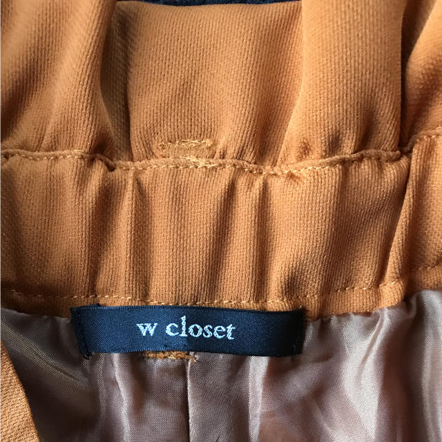 w closet(ダブルクローゼット)のワイドパンツ ｗ closet レディースのパンツ(カジュアルパンツ)の商品写真