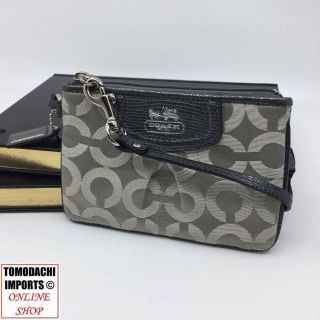 コーチ(COACH)のCOACH MADISON OP ART リストレット 財布 小銭入れ(ポーチ)